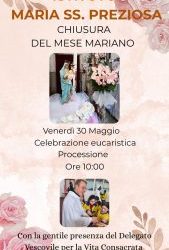 CHIUSURA DEL MESE MARIANO